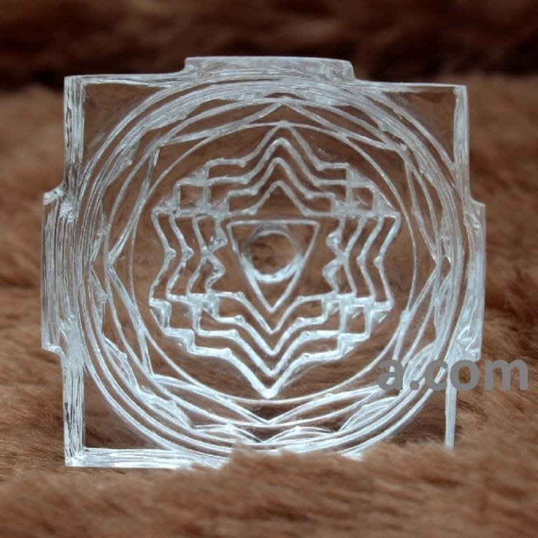 Buy Now Sphatik Crystal Shree Yantra Gms Best Price