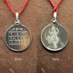 Budha Yantra locket in silver