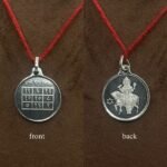 Chandra Yantra Locket In Silver