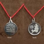 Chandra Yantra Locket In Silver / चाँदी में चंद्र यंत्र लॉकेट - 5 Grams