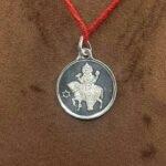 Chandra Yantra Locket In Silver
