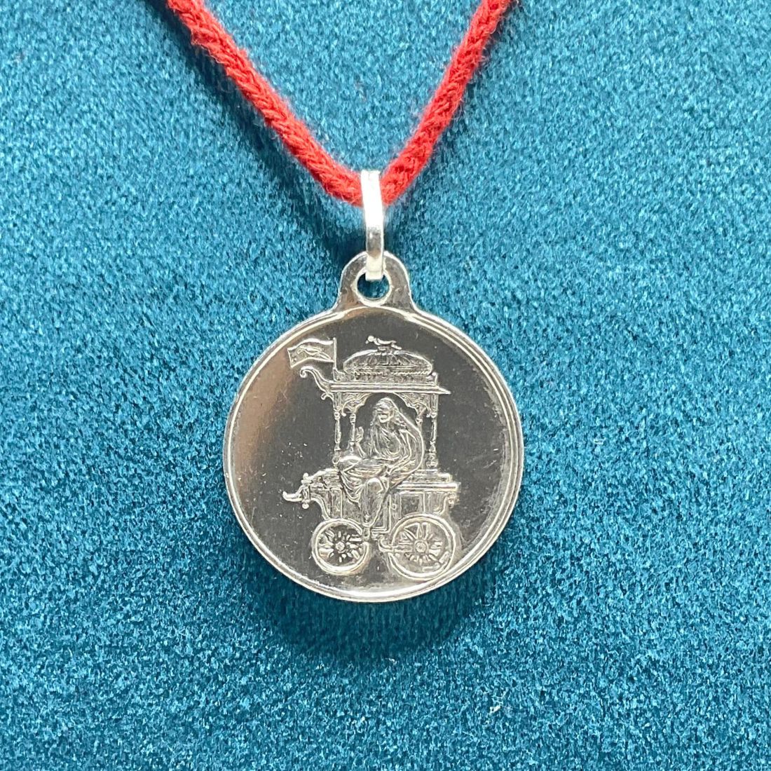 Dhumavati Yantra Locket Silver
