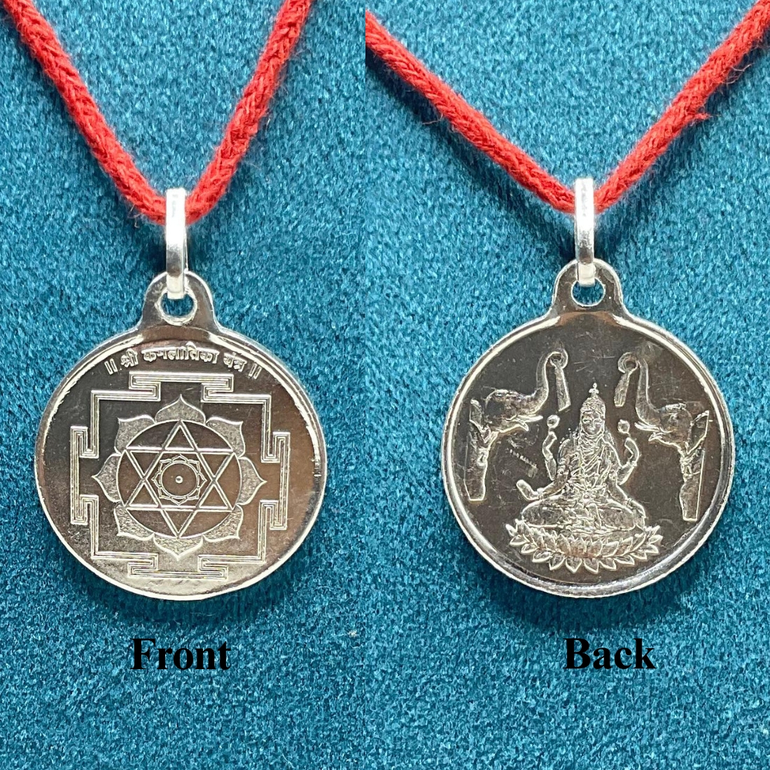 Kamla Yantra locket silver