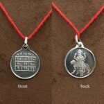 Rahu Yantra Locket In Silver