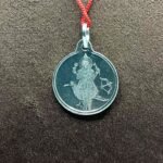 Shani Yantra Locket In Silver / शनि यंत्र लॉकेट चांदी में - 5 Grams