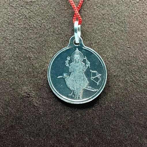 Shani Yantra Locket In Silver / शनि यंत्र लॉकेट चांदी में - 5 Grams - Image 4