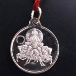 Surya Yantra Locket In Silver - 5 Grams