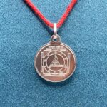 Durga Bisa Yantra Silver Locket