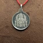 Ganesha Yantra Silver Locket - 5 Grams