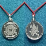 Kaal Bhairav Yantra Silver Locket – 1 Inch (5 Gms)
