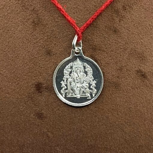 Laxmi Ganesh Yantra Silver Locket