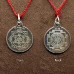 Laxmi Ganesh yantra Silver Locket - 5 Grams