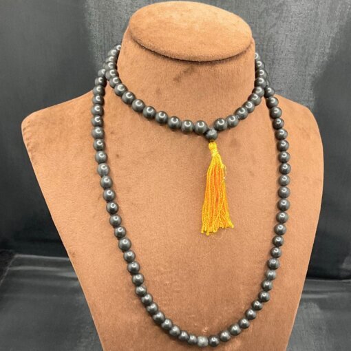 Black Agate Mala LP C