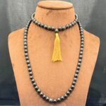 Black Agate Mala MP