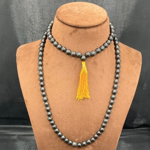 Black Agate Mala UP C