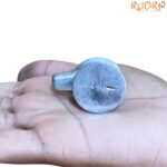 Certified Parad Shivling Medium - 1.25 Inches - (100 Grams)