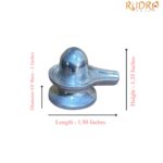 Certified Parad Shivling Medium - 1.25 Inches - (100 Grams)