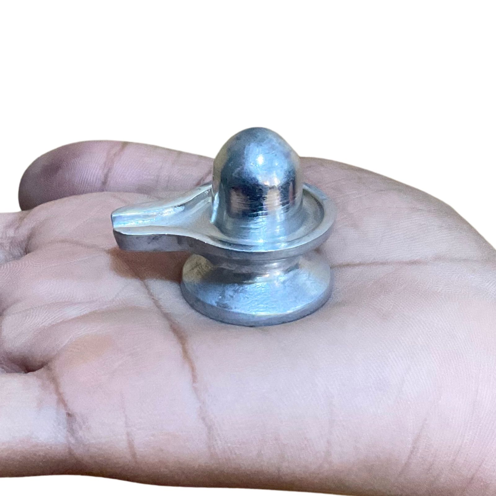 Certified Parad Shivling Medium - 1.25 Inches - (100 Grams)