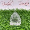 Crystal Sphatik Shree Yantra (185 Grams ) 2 Inches