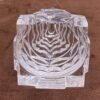 असली Crystal Shree Yantra - 2.5 Inches 123 Grams