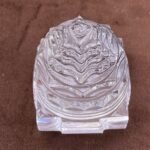 असली Crystal Shree Yantra - 2.5 Inches 123 Grams