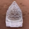 ( स्फटिक श्री यंत्र ) Sphatik/Crystal Shri Yantra -185 Grams - 2.5 Inches