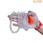 Sphatik plain Mala 10MM