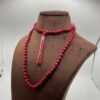 Red Coral Mala (Moonga Mala) 7 Mm