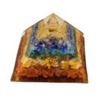 7 Chakra Orgonite Pyramid With Shree Yanta