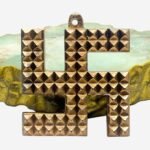 Copper Swastik On Main Door Copper Swastik Pyramid -(3 inch)