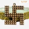 Copper Swastik On Main Door Copper Swastik Pyramid -(3 Inch)