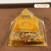 Citrine Orgone Pyramid With Shree Yantra