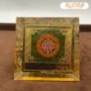 Citrine Orgone Pyramid With Shree Yantra