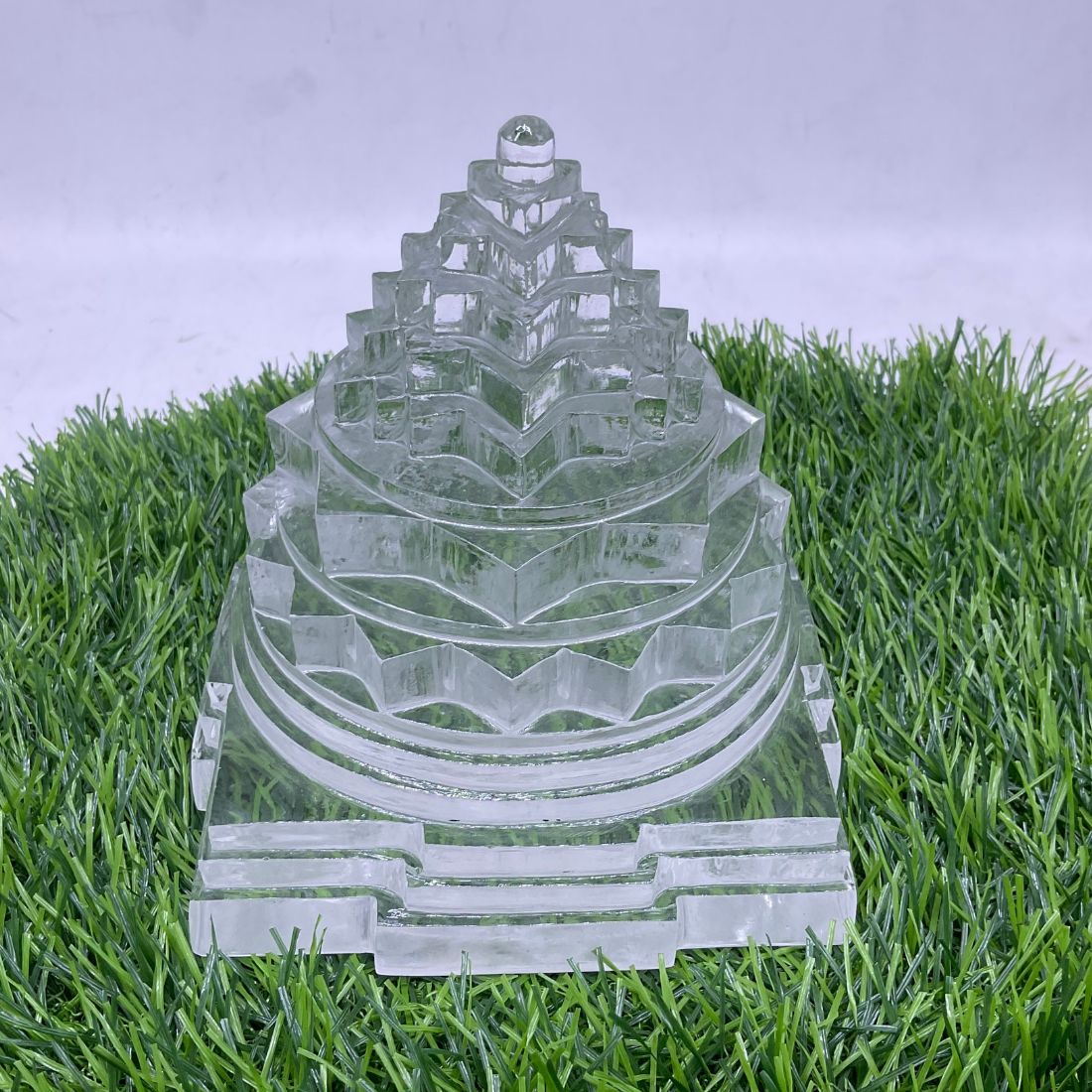 Sphatik Crystal Shree Yantra 25.2g main image 1
