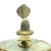 Sphatik Lingam 85 Gm With Brass Stand