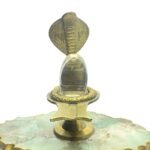 Sphatik Lingam 85 Gm With Brass Stand
