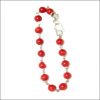 Red Coral Bracelet ( Moonga Bracelet) 7 Mm