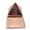 Copper Pyramid Shree Yantra With Base 24 Copper Pyramid Shree Yantra With Base
