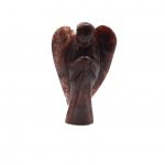 Red Jade Angel Figurine 3 Inches