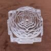 Sphatik Shree Yantra 2.5 Inch / 135 Grams