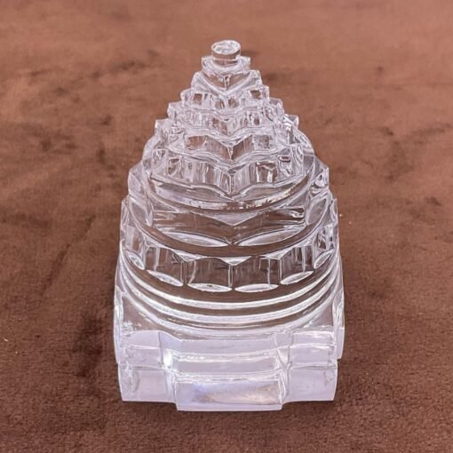 Sphatik Shree Yantra 2.5 Inch / 135 Grams