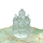 Crystal Sphatik Ganesha Idol (2.50 inch) 94 gm