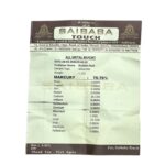 Original Parad Shivling 2.5 Inches - 586 Grams certi