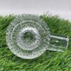 Premium Sphatik Crystal Shivling Carved 4 Inch (596 Gms)