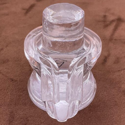 Special Panchsutri Crystal Sphatik Shivling 2.25 Inches 127 Grams