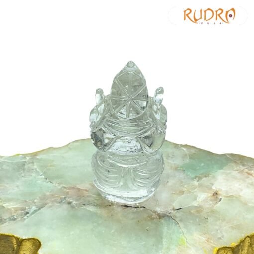 Crystal Ganesha 2.50 Inches - (90 gm)
