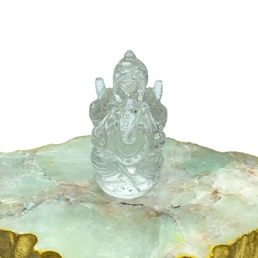 Crystal Ganesha 2.50 Inches - (90 Gm)
