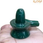 Green Jade Shivaling - 2 Inches - (97 Grams)