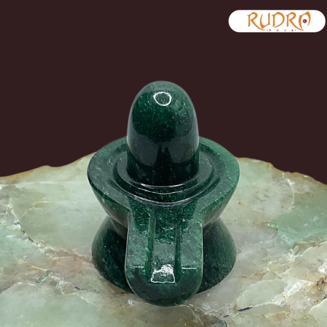 Green Jade Shivaling 2 Inches ( 98 Gram ) 4 Green Jade Shivaling 2 Inches ( 98 Gram )