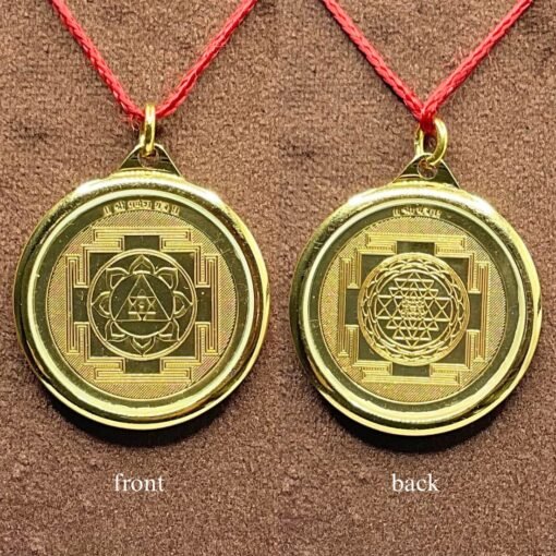 Laxmi Ganesh Yantra Locket - Image 3